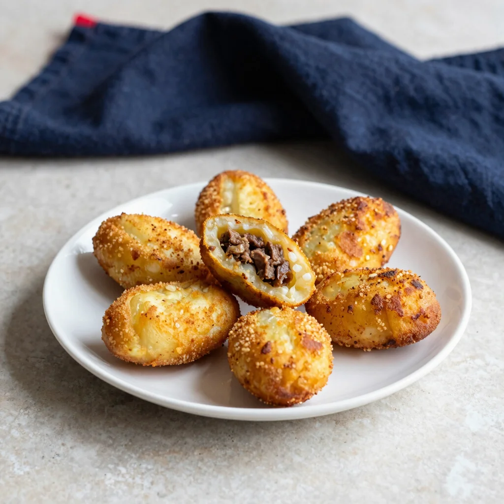 Yuca Rellena Crujiente